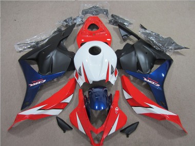 Bianco Rosso Blu Carene Moto Honda CBR 600 RR 2009-2012
