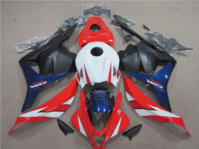 Bianco Rosso Blu Carene Moto Honda CBR 600 RR 2009-2012 Bianco Rosso Blu Carene Moto Honda CBR 600 RR 2009-2012