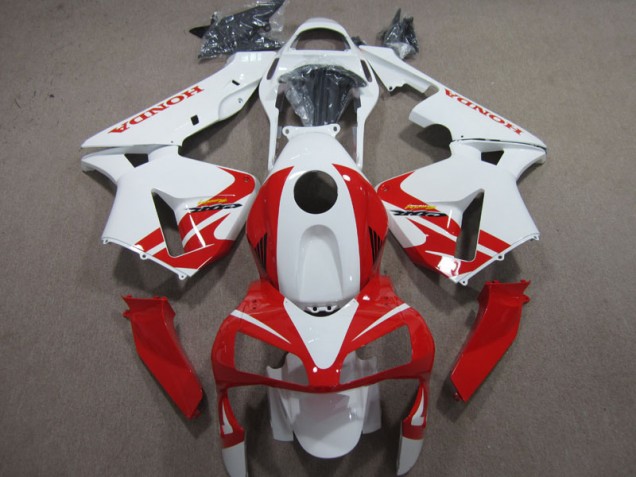 Bianco Rosso Carene Moto Honda CBR 600 RR 2003-2004 Bianco Rosso Carene Moto Honda CBR 600 RR 2003-2004