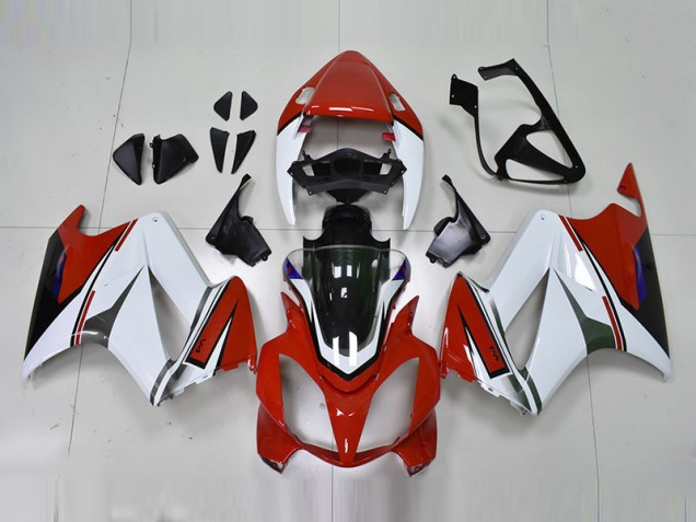 Bianco Rosso Carene Moto Honda VFR 800 2002-2013 Bianco Rosso Carene Moto Honda VFR 800 2002-2013