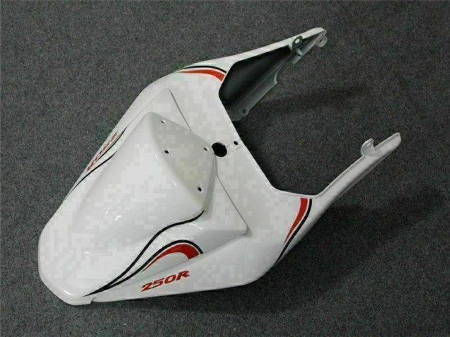 Bianco Rosso Carene Moto Kawasaki EX250 2008-2012