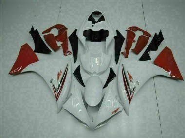 Bianco Rosso Carene Moto Yamaha R1 2009-2011