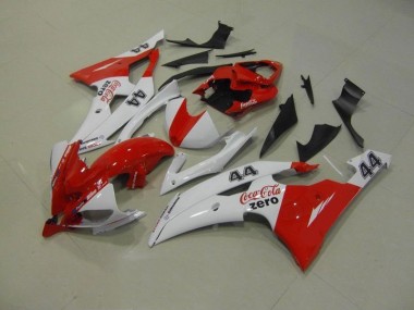 Bianco Rosso Coca Cola Zero 44 Carene Moto Yamaha R6 2008-2016