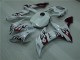Bianco Rosso Fiamma Carene Moto Yamaha R1 2004-2006 Bianco Rosso Fiamma Carene Moto Yamaha R1 2004-2006