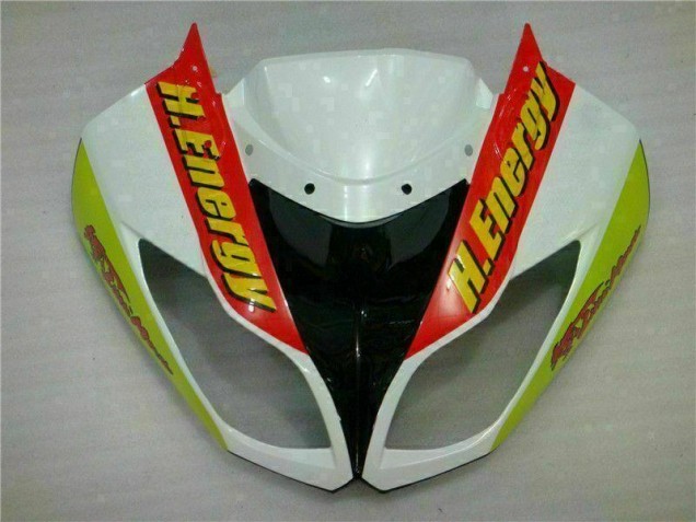 Bianco Rosso H. Energy Carene Moto Kawasaki ZX6R 2009-2012 Bianco Rosso H. Energy Carene Moto Kawasaki ZX6R 2009-2012