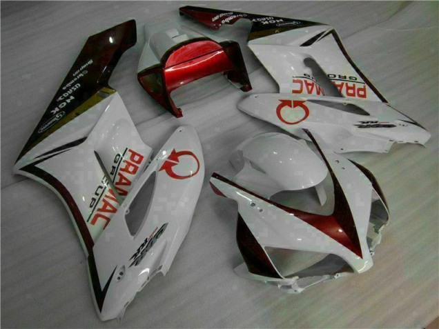 Bianco Rosso Kit Carenatura Moto Honda CBR 1000 RR 2004-2005 Bianco Rosso Kit Carenatura Moto Honda CBR 1000 RR 2004-2005