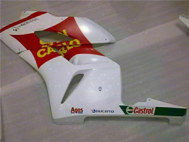 Bianco Rosso Kit Completo Carenatura Moto ABS Honda CBR 1000 RR 2004-2005 Bianco Rosso Kit Completo Carenatura Moto ABS Honda CBR 1000 RR 2004-2005