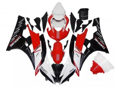 Bianco Rosso Nero Carena Moto Yamaha R6 2006-2007