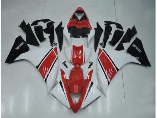 Bianco Rosso Nero Carene Moto Yamaha R1 2012-2014 Bianco Rosso Nero Carene Moto Yamaha R1 2012-2014