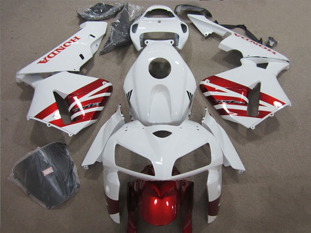 Bianco Rosso Nero Kits Carenatura Moto Completa Honda CBR 1000 RR 2004-2005 Bianco Rosso Nero Kits Carenatura Moto Completa Honda CBR 1000 RR 2004-2005