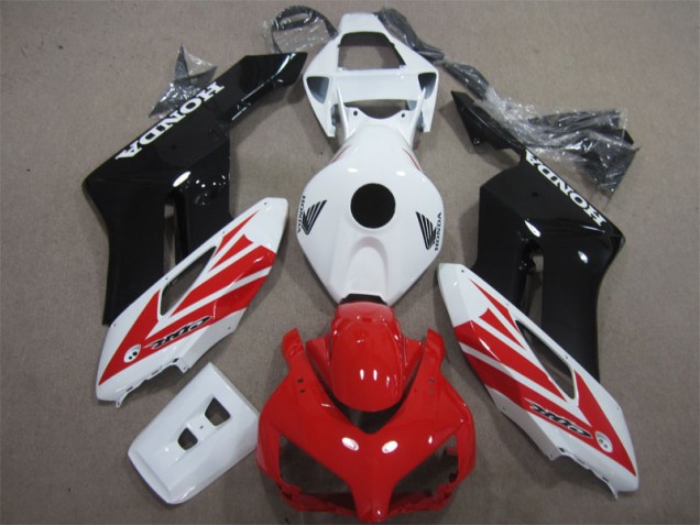Bianco Rosso Plastica Moto Honda CBR 1000 RR 2004-2005 Bianco Rosso Plastica Moto Honda CBR 1000 RR 2004-2005