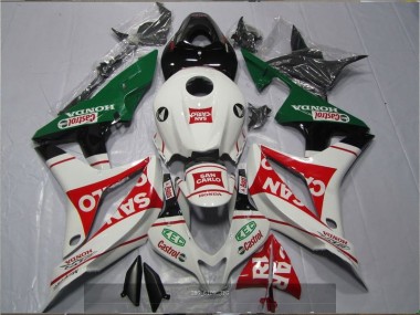 Bianco Rosso Verde San Carlo Castrol Carene Moto Honda CBR 600 RR 2007-2008