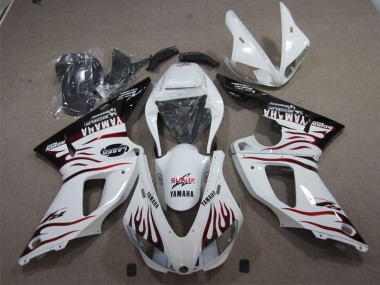 Bianco Squalo Carene Moto Yamaha R1 1998-1999