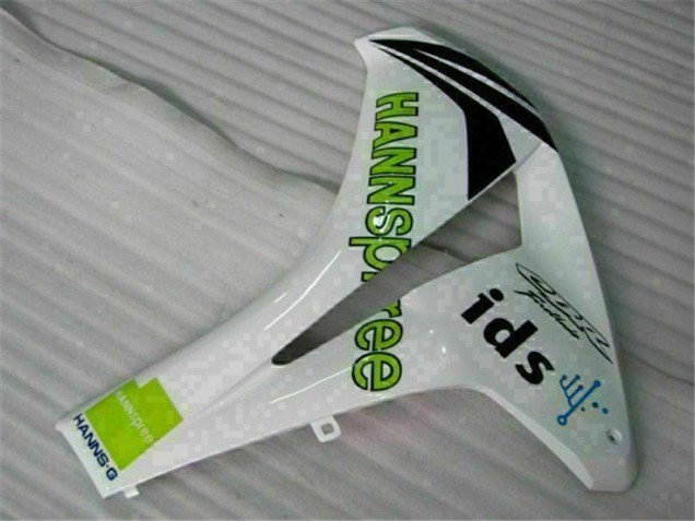 Bianco Verde Hannspree 84 Carene Moto Honda CBR 1000 RR 2008-2011 Bianco Verde Hannspree 84 Carene Moto Honda CBR 1000 RR 2008-2011