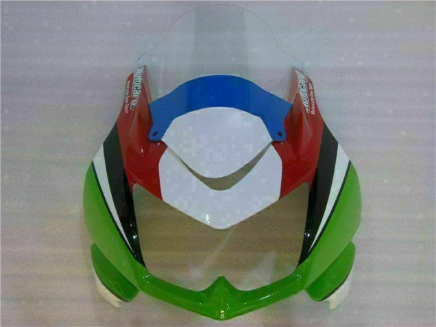 Bianco Verde Nero Ninja Carene Moto Kawasaki EX250 2008-2012