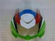 Bianco Verde Nero Ninja Carene Moto Kawasaki EX250 2008-2012