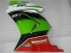 Bianco Verde Nero Ninja Carene Moto Kawasaki EX250 2008-2012