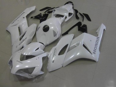 Bianco con Argento Decalcomanie Carene Moto Honda CBR 1000 RR 2006-2007