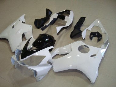 Bianco con Nero Banda Carene Moto Honda CBR 600 F4i 2001-2003