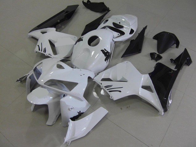 Bianco con Special Decalcomanie Carene Moto Honda CBR 600 RR 2005-2006 Bianco con Special Decalcomanie Carene Moto Honda CBR 600 RR 2005-2006