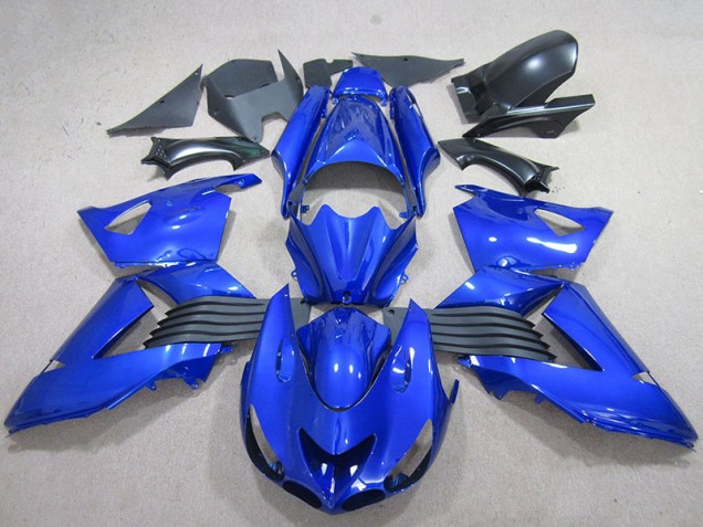 Blu ABS Kit Carenatura Moto Kawasaki ZX14R ZZR 1400 2006-2011