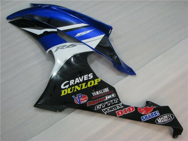 Blu ABS Kit Carenatura Moto Yamaha R6 2008-2016 Blu ABS Kit Carenatura Moto Yamaha R6 2008-2016
