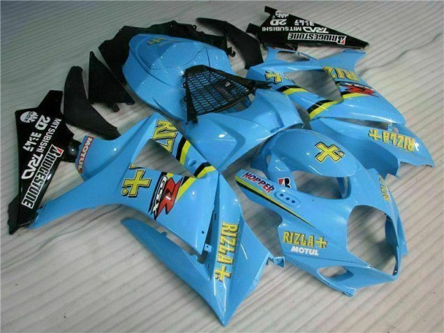 Blu ABS Kits Carene Moto Suzuki GSXR 1000 K7 2007-2008 Blu ABS Kits Carene Moto Suzuki GSXR 1000 K7 2007-2008