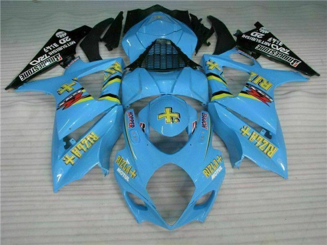 Blu ABS Kits Carene Moto Suzuki GSXR 1000 K7 2007-2008 Blu ABS Kits Carene Moto Suzuki GSXR 1000 K7 2007-2008