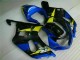 Blu ABS Moto Plastica & Carene Suzuki GSXR 600 / 750 K1 K2 K3 2001-2003 Blu ABS Moto Plastica & Carene Suzuki GSXR 600 / 750 K1 K2 K3 2001-2003