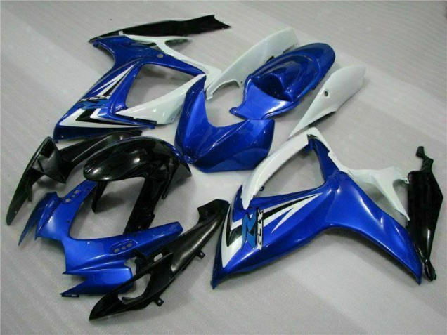 Blu ABS Moto Plastica & Carene Suzuki GSXR 600 / 750 K6 2006-2007 Blu ABS Moto Plastica & Carene Suzuki GSXR 600 / 750 K6 2006-2007