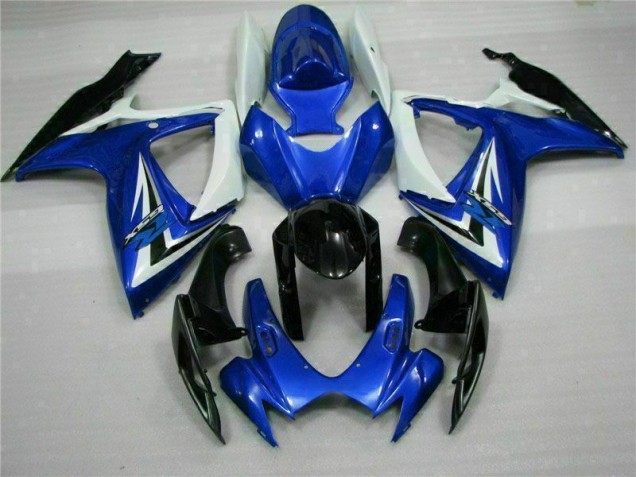 Blu ABS Moto Plastica & Carene Suzuki GSXR 600 / 750 K6 2006-2007 Blu ABS Moto Plastica & Carene Suzuki GSXR 600 / 750 K6 2006-2007