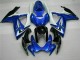 Blu ABS Moto Plastica & Carene Suzuki GSXR 600 / 750 K6 2006-2007 Blu ABS Moto Plastica & Carene Suzuki GSXR 600 / 750 K6 2006-2007