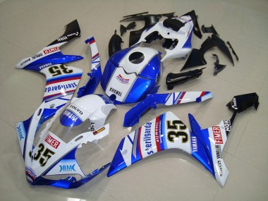 Blu Adesivos Carene Moto Yamaha R1 2007-2008