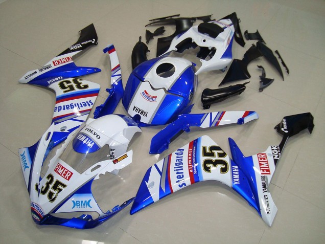 Blu Adesivos Carene Moto Yamaha R1 2007-2008 Blu Adesivos Carene Moto Yamaha R1 2007-2008