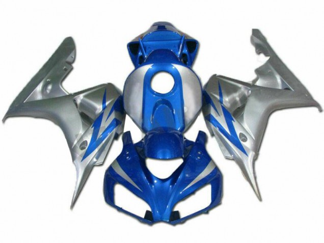 Blu Argento Carene Moto Honda CBR 1000 RR 2006-2007 Blu Argento Carene Moto Honda CBR 1000 RR 2006-2007