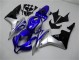 Blu Argento Nero Carene Moto Honda CBR 600 RR 2007-2008 Blu Argento Nero Carene Moto Honda CBR 600 RR 2007-2008