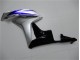 Blu Argento Nero Carene Moto Honda CBR 600 RR 2007-2008 Blu Argento Nero Carene Moto Honda CBR 600 RR 2007-2008