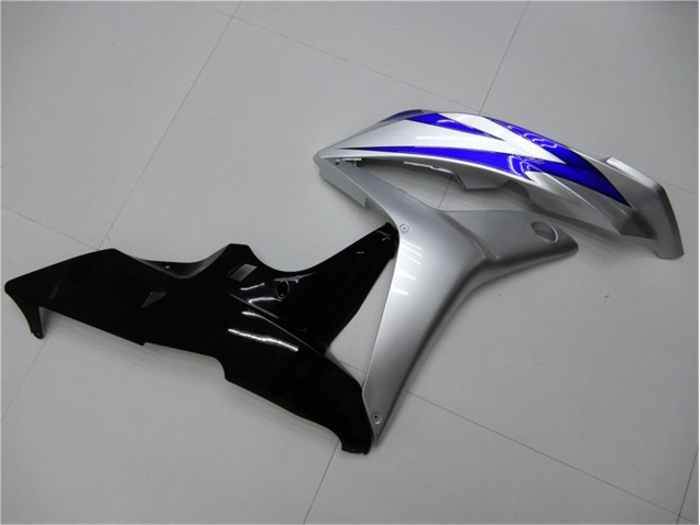 Blu Argento Nero Carene Moto Honda CBR 600 RR 2007-2008 Blu Argento Nero Carene Moto Honda CBR 600 RR 2007-2008