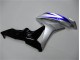 Blu Argento Nero Carene Moto Honda CBR 600 RR 2007-2008 Blu Argento Nero Carene Moto Honda CBR 600 RR 2007-2008