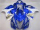 Blu Bianco ABS Kit Carenatura Moto Suzuki GSXR 1300 Hayabusa 2008-2019 Blu Bianco ABS Kit Carenatura Moto Suzuki GSXR 1300 Hayabusa 2008-2019