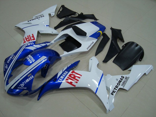 Blu Bianco ABS Kit Carenatura Moto Yamaha R1 2002-2003 Blu Bianco ABS Kit Carenatura Moto Yamaha R1 2002-2003