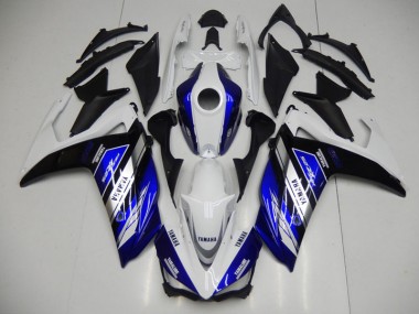 Blu Bianco ABS Kit Carenatura Moto Yamaha R3 2015-2022