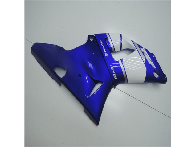 Blu Bianco ABS Kits Carena Moto Yamaha R1 2000-2001 Blu Bianco ABS Kits Carena Moto Yamaha R1 2000-2001