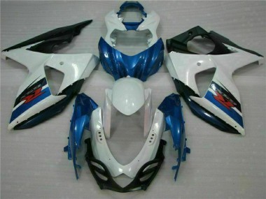 Blu Bianco ABS Moto Plastica & Carene Suzuki GSXR 1000 K9 2009-2016