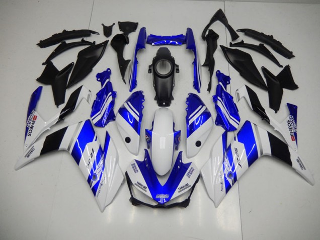 Blu Bianco Blu Bianco ENEOS Carene Moto Yamaha R3 2015-2022 Blu Bianco Blu Bianco ENEOS Carene Moto Yamaha R3 2015-2022