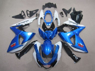 Blu Bianco Carena Moto Suzuki GSXR 1000 K9 2009-2016