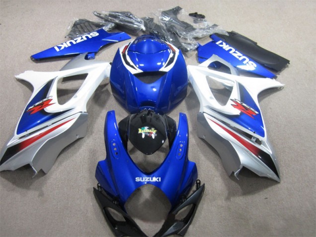Blu Bianco Carrozzeria Moto & Carena Moto Suzuki GSXR 1000 K7 2007-2008 Blu Bianco Carrozzeria Moto & Carena Moto Suzuki GSXR 1000 K7 2007-2008