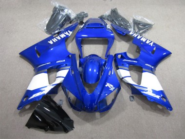 Blu Bianco Decal Carene Moto Yamaha R1 1998-1999