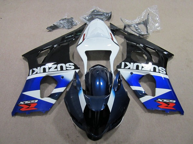 Blu Bianco Decal Kit Carene Moto Suzuki GSXR 1000 K3 2003-2004 Blu Bianco Decal Kit Carene Moto Suzuki GSXR 1000 K3 2003-2004