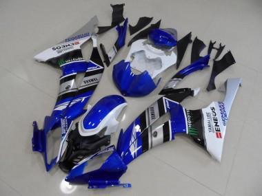 Blu Bianco ENEOS Carene Moto Yamaha R6 2008-2016